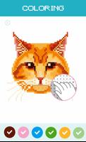 Pixel Art Animal Coloring Book screenshot 3