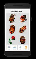 Tattoo Men Pixel Art Color By Number poster