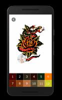 Tattoo Men Pixel Art Color By Number screenshot 2