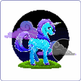 Pixel Art Unicorn Coloring icon