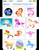 Pixel Art Unicorn Coloring screenshot 1
