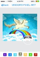 Pixel Art Unicorn Coloring screenshot 2
