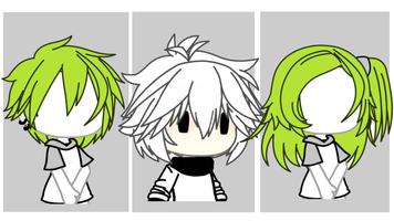 Hair Ideas Gacha Life تصوير الشاشة 1