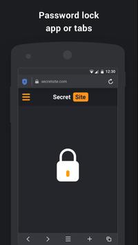 Fly Internet - Web browser with free VPN screenshot 3