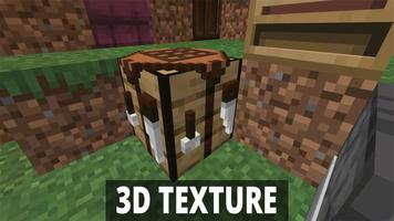 3D Texture Pack for Minecraft Ekran Görüntüsü 2