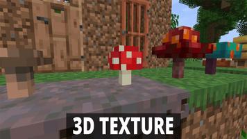 3D Texture Pack for Minecraft Ekran Görüntüsü 3