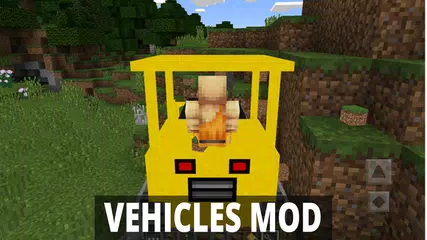 Vehicles Mod for Minecraft PE XAPK download