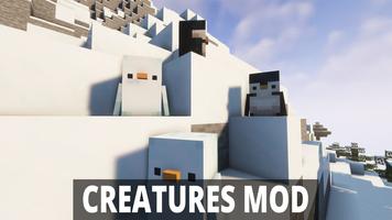 Creatures Mobs Mod Minecraft Ekran Görüntüsü 3