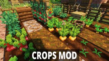 Vegetables Crops Mod Minecraft poster