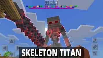 Skeleton Titan Mod Minecraft poster