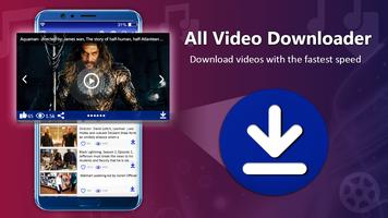 Téléchargeur de tous les formats vidéo - Vidéos HD Affiche