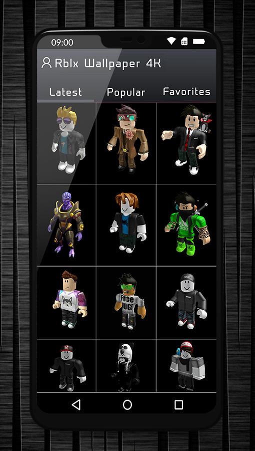 All Character Wallpaper For Roblox 2019 For Android Apk Download - roblox character for android apk download