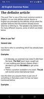 All English Grammar Rules App Ekran Görüntüsü 1