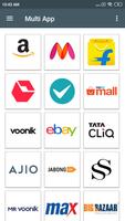 All in one Shopping App plakat