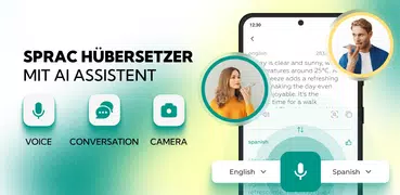 Übersetzer mit Foto & Sprach