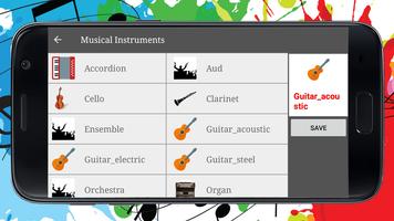 Instruments de musique capture d'écran 2