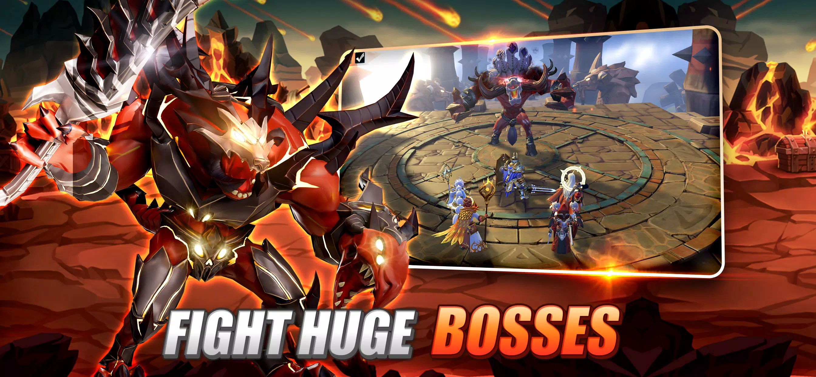 Heroes and Titans 3D APK + Mod for Android.