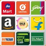 Grocery Shopping App Grofers B icon