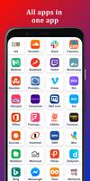 All social media and social networks in one app 截图 1