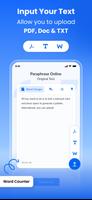 Paraphrase Tool - Rephrase App syot layar 1