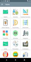 All in One Math's Formulas Plakat