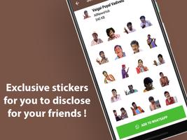 Tamil Stickers for WhatsApp - WAStickerApps स्क्रीनशॉट 2