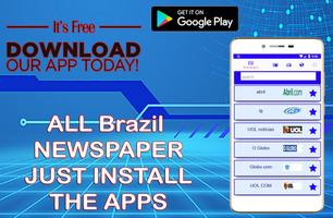 All Brazil Newspapers | Brazilian News Radio TV پوسٹر