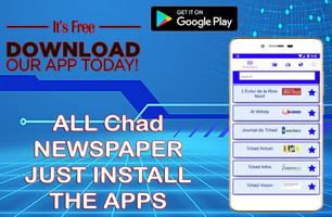 All Chad Newspapers | Chad News Radio TV โปสเตอร์