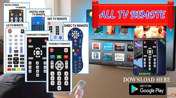 Remote for All TV & Universal TV Control - 2019 poster