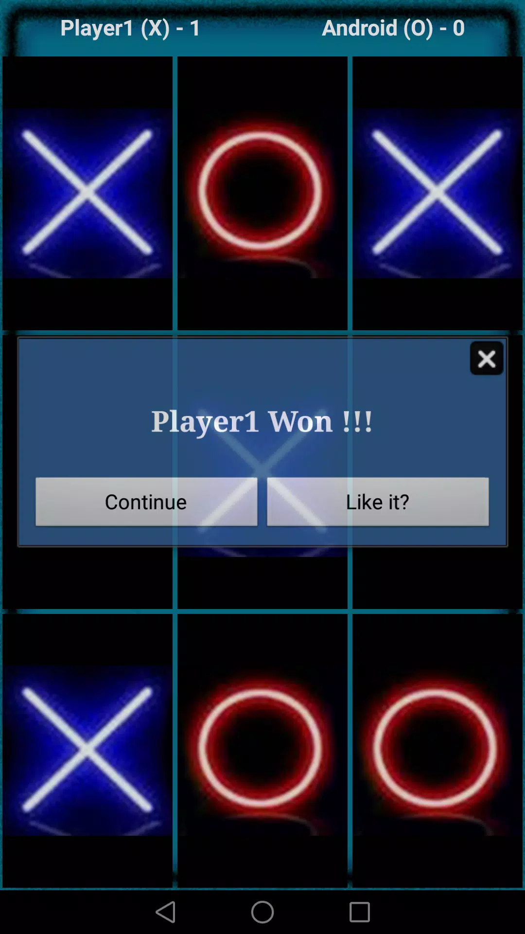 Tic Tac Toe Glow by TMSOFT Game for Android - Download