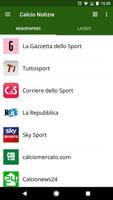 Calcio News (Italy) โปสเตอร์