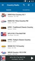 Poster Country Radio