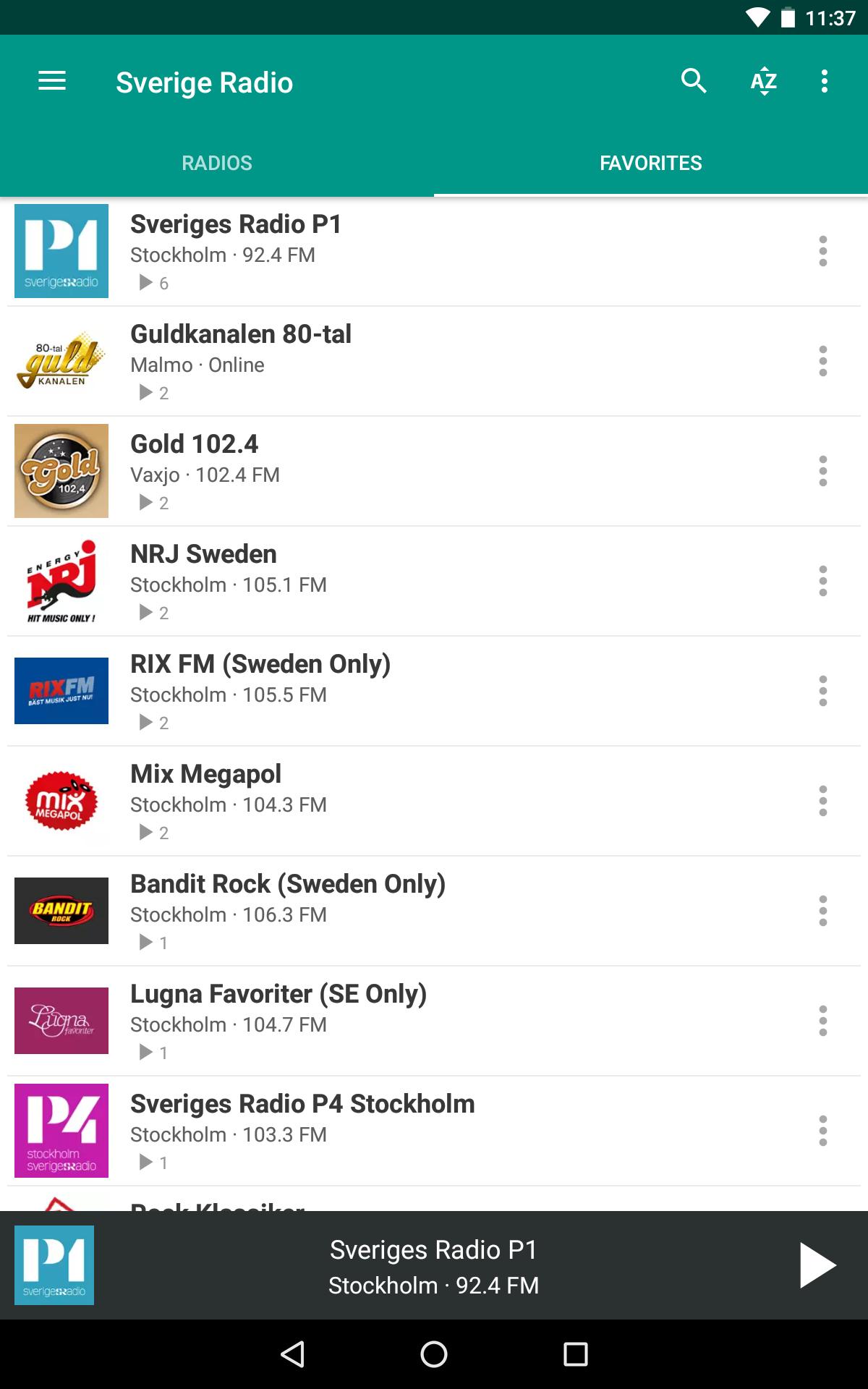 Sverige Radio for Android - APK Download