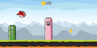 Super Flappy Dragon ảnh chụp màn hình 1