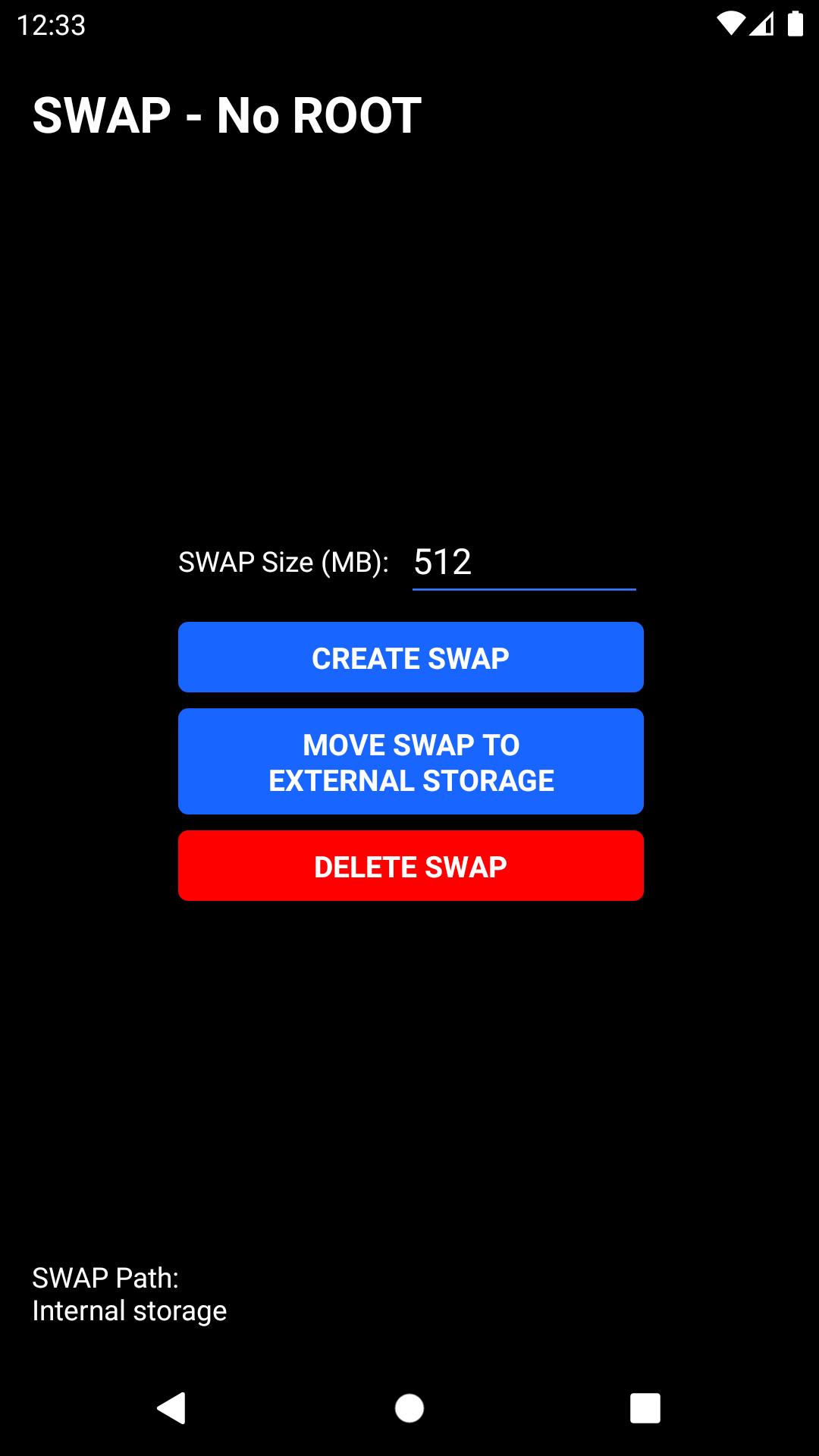 SWAP - No ROOT APK for Android Download