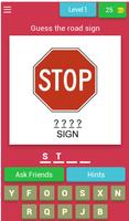 American Road Sign Quiz Game Ekran Görüntüsü 1