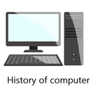 The history of Computer ícone