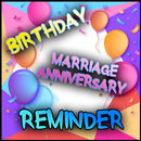 Birthday Anniversary Reminder - Birthdays Reminder APK