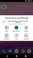 Track My Phone using WhatsApp poster