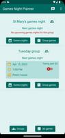 Games Night Planner capture d'écran 1