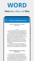 Document Reader-Word,PDF,Excel screenshot 1