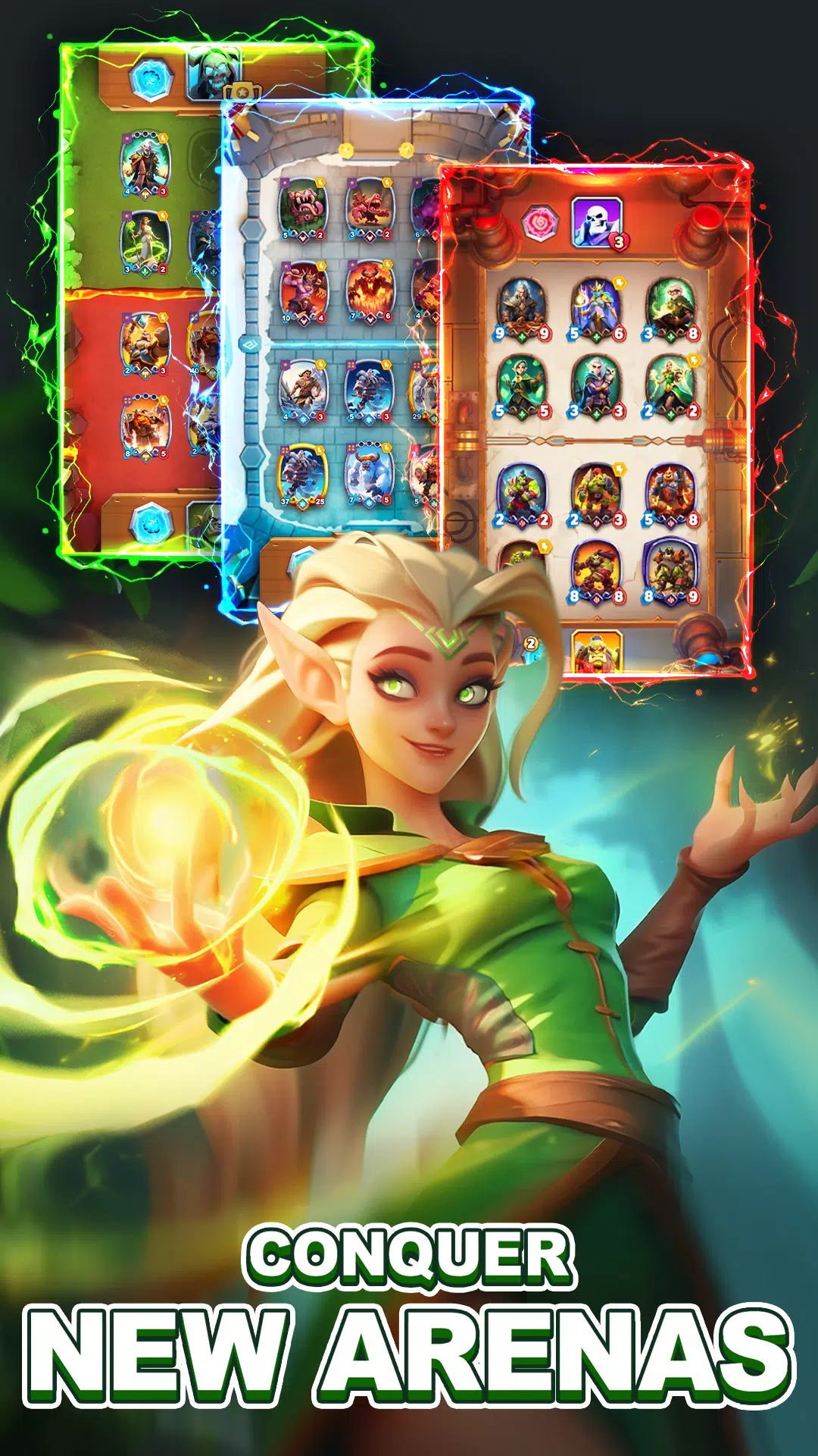 ARCANE RUSH: Auto Battler