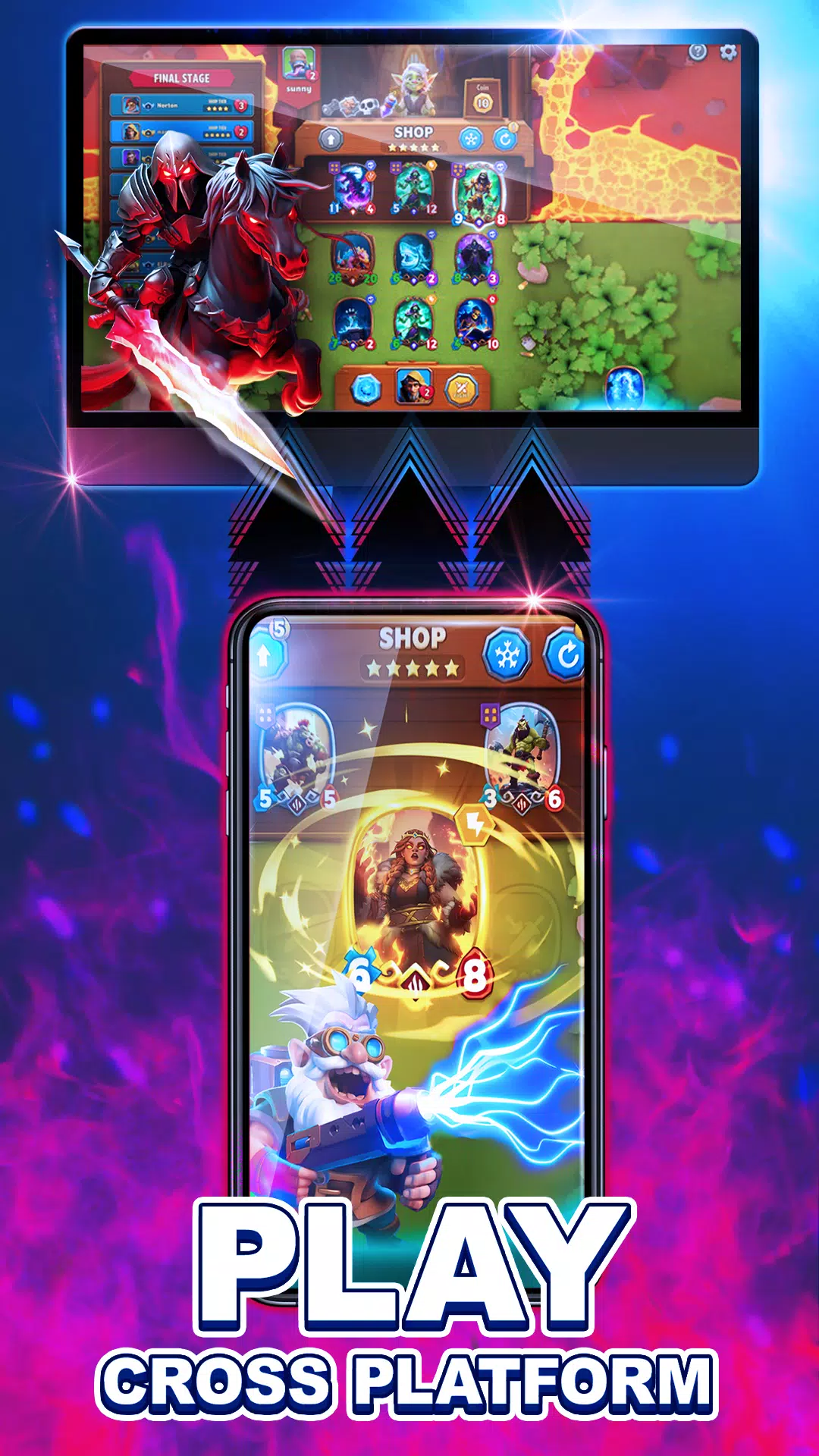 ARCANE RUSH: Auto Battler