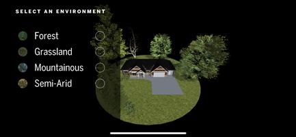 NFPA Wildfire Risk Simulator Screenshot 1