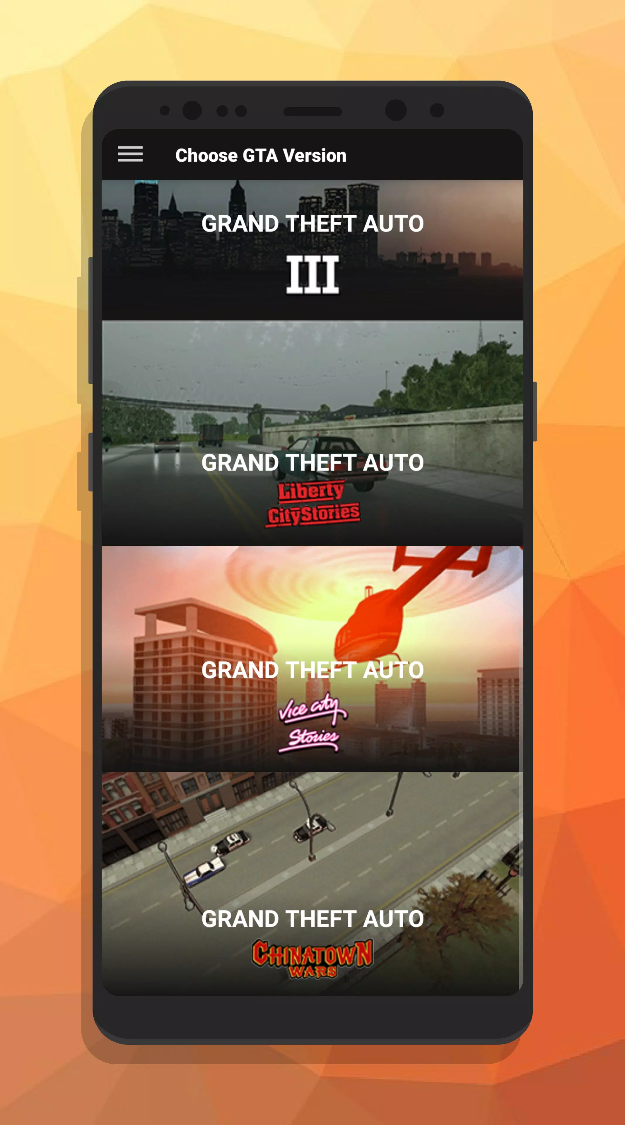 Cheats GTA 3 for Android - Download the APK from Uptodown