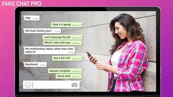 FAKE CHAT PRO - NEW 2019 постер