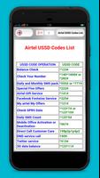 USSD mobile codes for all Indian mobile networks capture d'écran 2
