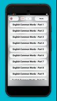 Common english words Ekran Görüntüsü 1