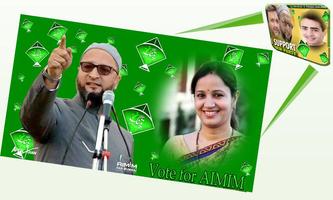 AIMIM Photo Frame | MajliseIttehadulMuslimeen Screenshot 3