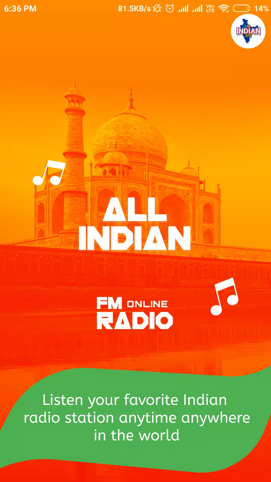 下载Online All Indian Radio Channel India FM Live的安卓版本